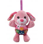 CHANT' TOUTOU ROSE - VTECH BABY - 502355 - PELUCHE MUSICALE, PARLANTE ET LUMINEUSE