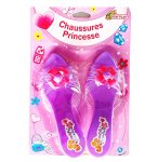 CHAUSSURES DE PRINCESSE ENFANT VIOLET, PLASTIQUE - SOULIERS DEGUISEMENT - ACCESSOIRE