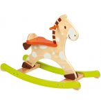 CHEVAL A BASCULE EN BOIS POMME DE PIN - JANOD - J05982