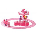 CIRCUIT DE TRAIN ET CARROUSEL HELLO KITTY - FETE FORRAINE - BLUE BOX
