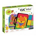 CLIC EDUC MOSAIQUES ANIMAUX ET VEHICULES - NATHAN - 31067 - JEU EDUCATIF CREATIF