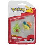 COFFRET 2 POKEMON BATTLE FIGURE EMBRYLEX + HERICENDRE - POKEMON - FIGURINE ACTION - BANDAI