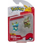 COFFRET 2 POKEMON BATTLE FIGURE GRENOUSSE + COUPENOTTE - POKEMON - FIGURINE ACTION - BANDAI