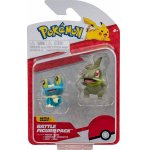 COFFRET 2 POKEMON BATTLE FIGURE GRENOUSSE + COUPENOTTE - POKEMON - FIGURINE ACTION - BANDAI