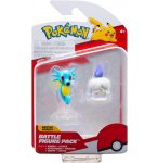 COFFRET 2 POKEMON BATTLE FIGURE HYPOTREMPE + FUNECIRE - POKEMON - FIGURINE ACTION - BANDAI