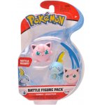 COFFRET 2 POKEMON BATTLE FIGURE LARMELEON + RONDOUDOU - POKEMON - FIGURINE ACTION - TOMY - 97627