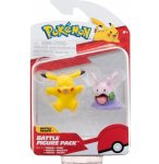 COFFRET 2 POKEMON BATTLE FIGURE PIKACHU + MUCUSCULE - POKEMON - FIGURINE ACTION - BANDAI