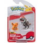 COFFRET 2 POKEMON BATTLE FIGURE POHM + PTYRANIDUR - POKEMON - FIGURINE ACTION - BANDAI