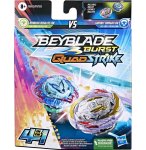 COFFRET 2 TOUPIES BEYBLADE BURST QUAD STRIKE : AMBUSH ACHILLES A8 ET GAMBIT DRAGON D8 - HASBRO