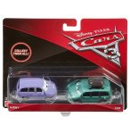 COFFRET 2 VEHICULES CARS 3 - MINNY - VAN - VOITURE MINIATURE - MATTEL - DXW06