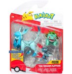 COFFRET 3 POKEMON BATTLE FIGURE BULBIZARRE - FARFURET - GIVRALI - POKEMON - FIGURINE ACTION - BANDAI - 37699