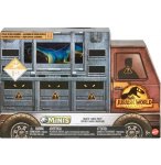 COFFRET 4 DINOSAURES CARGAISON DANGEREUSE + 1 FIGURINE - DINO - JURASSIC WORLD - MATTEL GWP71