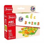 COFFRET 50 LETTRES CURSIVES, CHIFFRES ET SIGNES MAGNETIQUES - JEUJURA - 8975 - ACCESSOIRES TABLEAU