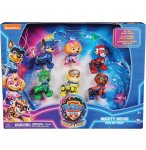 COFFRET 6 FIGURINES PAT PATROUILLE MIGHTY MOVIE : MARCUS CHASE STELLA RUBEN ZUMA ROCKY - SPIN MASTER 20142148