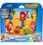 COFFRET 7 FIGURINES PAT PATROUILLE : MARCUS CHASE STELLA RUBEN ZUMA ROCKY RYDER - SPIN MASTER 20147953