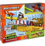 COFFRET ALERTE INCENDIE - AVION CHANGE DE COULEUR - MATCHBOX - MATTEL - Y9254