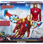 COFFRET AVENGERS : IRON MAN AVEC AERORROPULSEUR - FIGURINE 30 CM + 4 ACCESSOIRES - PERSONNAGE MARVEL - HASBRO B6156