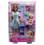 COFFRET BARBIE DENTISTE, LE CABINET DENTAIRE - METIER, CARRIERE - MATTEL - HKT70 - POUPEES & ACCESSOIRES