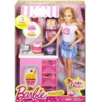 COFFRET BARBIE PATISSERIE - POUPEE + BOUTIQUE - MATTEL - DMC35