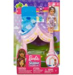 COFFRET BARBIE SKIPPER BABYSITTER NUIT SOUS LA TENTE - MATTEL - FXG97 - ACCESSOIRES