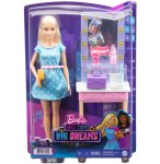 COFFRET BARBIE STAR DE MALIBU : ET SA LOGE CALIFORNIENNE + 7 ACCESSOIRES - MATTEL - GYG39 - POUPEES MANNEQUIN