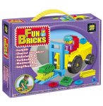 COFFRET CHARIOT ELEVATEUR - FUN BRICKS - 6221 - JEU DE CONSTRUCTION AVEC PICOTS