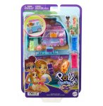 COFFRET CHIOT A LA PLAGE POLLY POCKET - MATTEL - HRD36 - MINI UNIVERS POUPEE, ANIMAUX