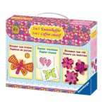 COFFRET CREATIF 3 EN 1 : PERLES, PAPIER TRESSE, FEUTRINE - RAVENSBURGER