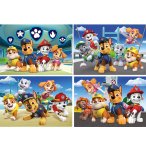 COFFRET DE 4 PUZZLES ENFANT PAT PATROUILLLE CHIEN EN MISSION  2 X 20 PIECES ET 2 X 60 PIECES - CLEMENTONI - 24801