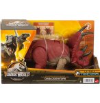 COFFRET DINOSAURE DIABLOCERATOPS - ARTICULE ET SONORE - DINO TRACKERS - JURASSIC WORLD - MATTEL HLP16