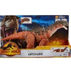 COFFRET DINOSAURE MEGA ACTION : AMPELOSAURUS - ARTICULE - DINO DOMINION - JURASSIC WORLD - MATTEL HDX50