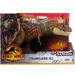 COFFRET DINOSAURE TYRANNOSAURUS REX 43 CM - ARTICULE  - DINO EXTREME DAMAGE - JURASSIC WORLD - MATTEL HGC19