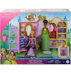 COFFRET DISNEY PRINCESSE : LE DRESSING 61 CM TRANPORTABLE + 25 ACCESSOIRES - MATTEL - HXC20