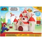 COFFRET GRAND CHATEAU PRINCESSE PEACH ROYAUME DU CHAMPIGNON + FIGURINE BOWSER - 16 PIECES - NINTENDO - SUPER MARIO JAKKS