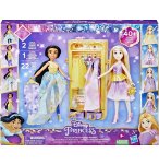 COFFRET JASMINE + RAIPONCE + DRESSING + 22 ACCESSOIRES - POUPEE MANNEQUIN DISNEY PRINCESSE COLLECTION - HASBRO F5066