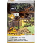 COFFRET L'ATTAQUE DU GIGANOTOSAURUS : 2 DINOSAURES COMBAT + ACCESSOIRES - DINO - JURASSIC WORLD - MATTEL HFF12