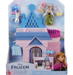 COFFRET LE CHATEAU D'ANNA 28 CM TRANSFORMABLE + 2 FIGURINES - LA REINE DES NEIGES - MATTEL - HLX02