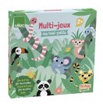 COFFRET MULTI-JEUX DES TOUT PETITS ICELAND - PLATEAU, PIONS, ACCESSOIRES EN BOIS - VILAC - 8566