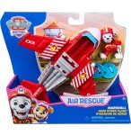 COFFRET PAT PATROUILLE AIR RESCUE : HELICOPTERE POMPIER + MARCUS - VEHICULE - FIGURINE CHIEN - PAW PATROL - SPIN MASTER