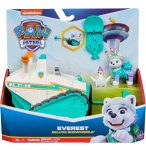 COFFRET PAT PATROUILLE DELUXE : EVEREST ET SON CHASSE NEIGE ET POULE - VEHICULE TRANSFORMABLE - 2 FIGURINES - CHIEN - PAW PATROL - SPIN MASTER