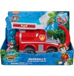 COFFRET PAT PATROUILLE JUNGLE PUPS DELUXE : MARCUS ET CAMION POMPIER - VEHICULE TRANSFORMABLE - FIGURINE CHIEN - PAW PATROL - SPIN MASTER
