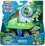 COFFRET PAT PATROUILLE JUNGLE PUPS : TOUT TERRAIN + ROCKY - VEHICULE TRANSFORMABLE - FIGURINE CHIEN - PAW PATROL - SPIN MASTER