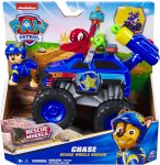 COFFRET PAT PATROUILLE RESCUE WHEELS : TOUT TERRAIN CAMION POLICE + CHASE - VEHICULE TRANSFORMABLE - FIGURINE CHIEN - PAW PATROL - SPIN MASTER