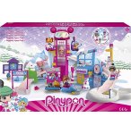 COFFRET PINYPON LA STATION DE SKI SPORT D'HIVER - FIGURINE ET ACCESSOIRES - FAMOSA - 32003 - MINI-POUPEE