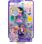 COFFRET POLLY POCKET CHAT : SOIREE PYJAMA CHOUETTE + 2 FIGURINE + 12 ACCESSOIRES - MATTEL - HKV37 - POUPEE