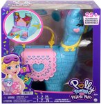 COFFRET POLLY POCKET LAMA SOIREE PYJAMA + 2 FIGURINE + 25 ACCESSOIRES - MATTEL - HHX74 - POUPEE