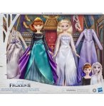 COFFRET POUPEE REINE DES NEIGES II - ANNA ET ELSA TENUES ROYALES : 2 POUPEES - 4 TENUES - DISNEY FROZEN - HASBRO - F2063