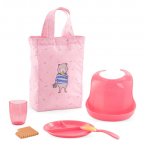 COFFRET REPAS POUPON 36/42 CM - COROLLE - 140690 -  ACCESSOIRES POUPEE