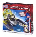 COFFRET SPIDER-MAN : VEHICULE LIZARD SEWER SPEEDER - MEGA BLOKS - 91338 - JEU DE CONSTRUCTION SPIDER-MAN