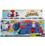 COFFRET SPIDEY ET SES AMIS : LE QUARTIER GENERAL ARACHNO-MOBILE 63 CM 2 EN 1 - CAMION TRANSFORMABLE - JOUET GARCON
